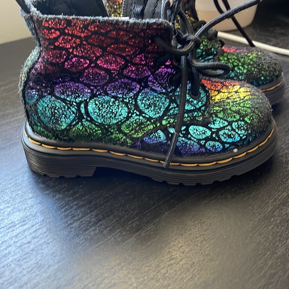 🩷💙🩵 Dr. Martens toddler pascal metallic boots - Picture 6 of 7